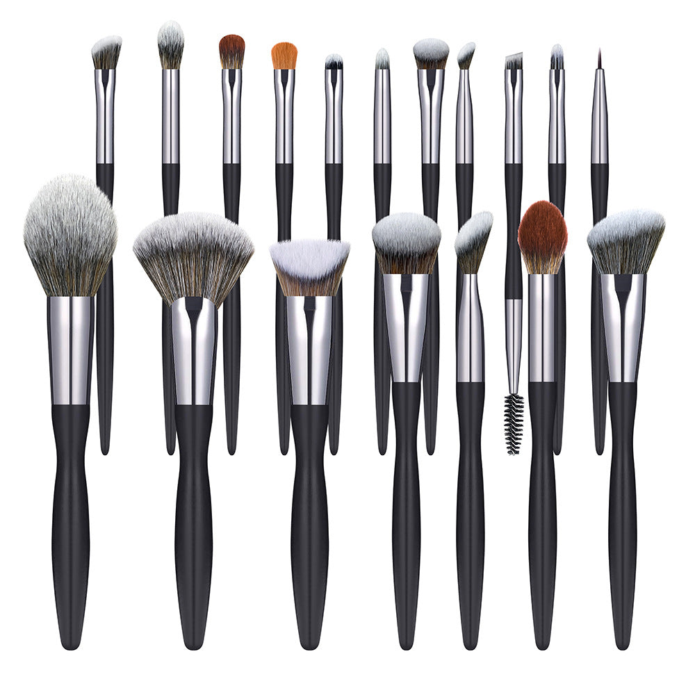 Make-up Pinselset Schwarz – Bild 1 | LuxeStyle