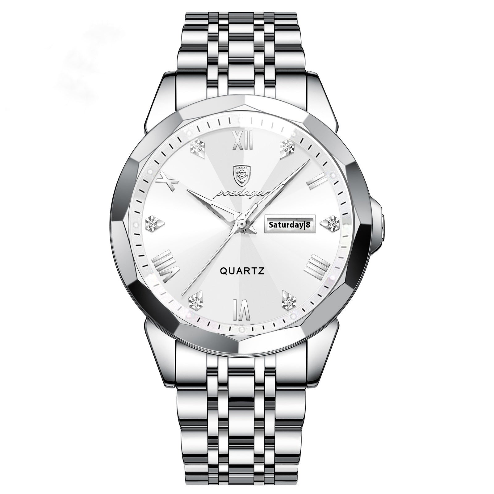 Wasserdichte Leuchtende Herrenuhr