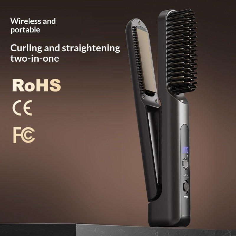 2-in-1 Mini Glätteisen für Pony & kurze Haare