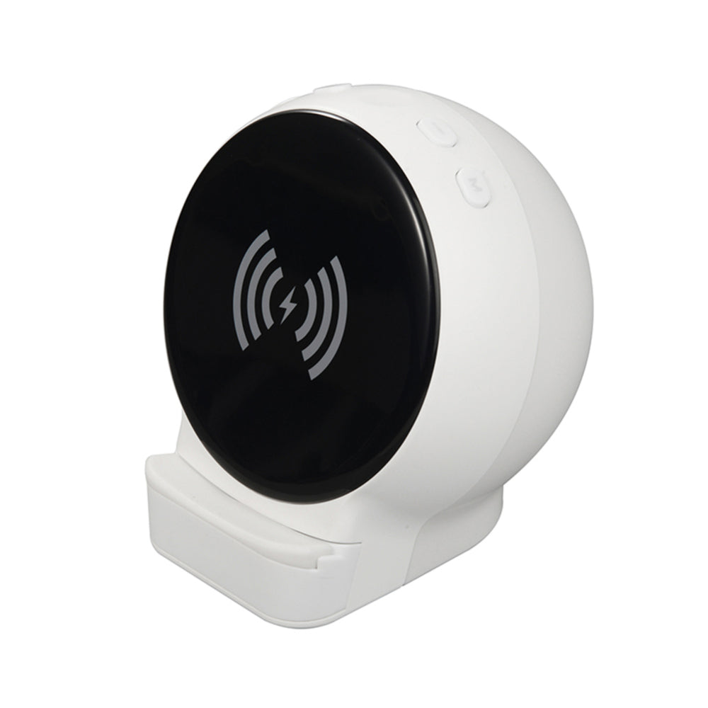 3-in-1 Bluetooth-Lautsprecher · Lampe & kabelloses Ladepad – Bild 6 | LuxeStyle