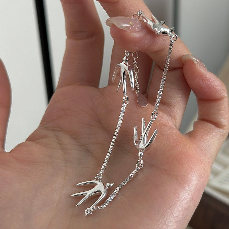 Schwalben Armband aus 925 Sterling Silber – Bild 6 | LuxeStyle