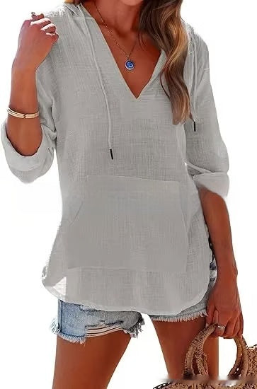 Arrival Strand-Cover-up mit Kapuze