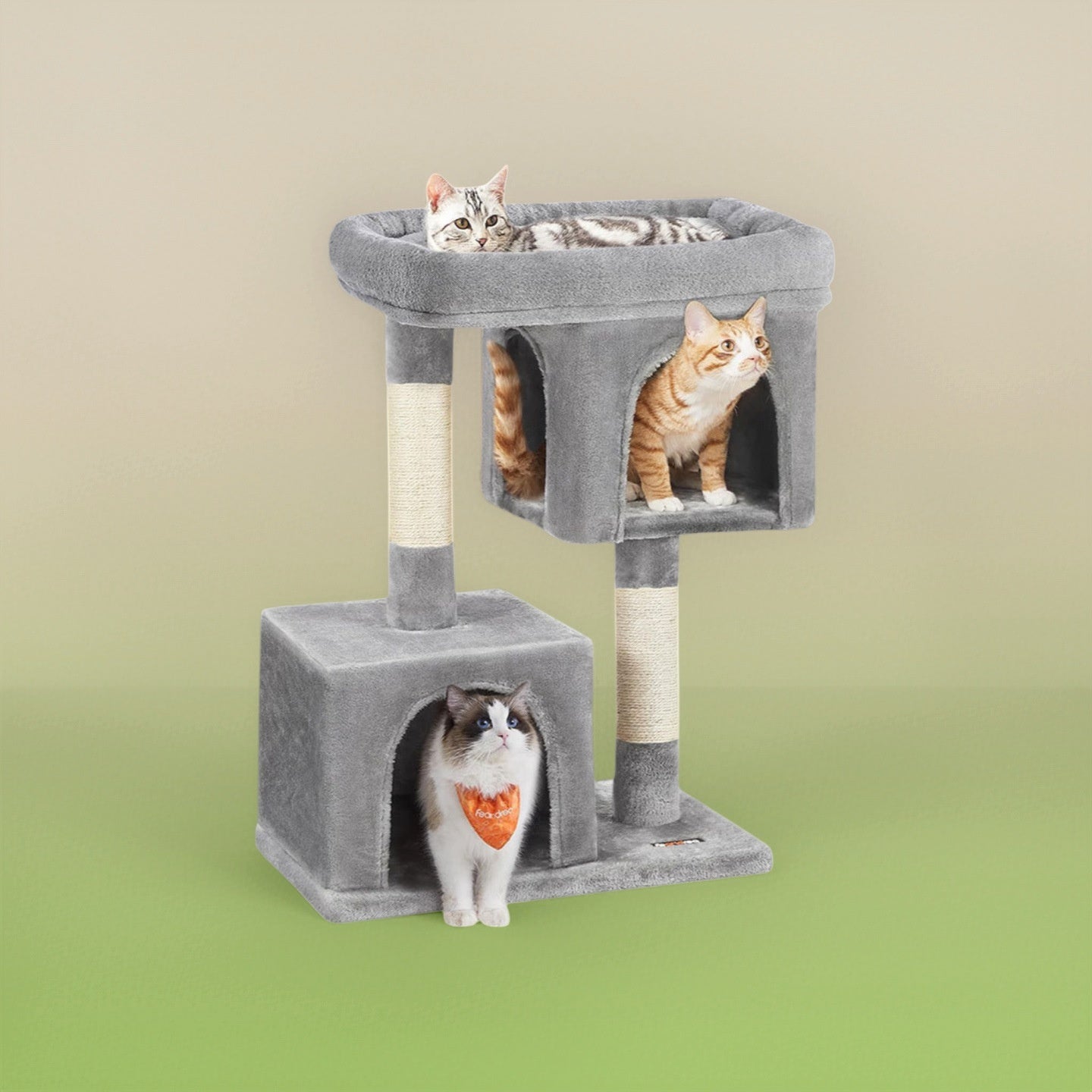 Grosser Katzenbaum All-in-One Hochhaus-Design