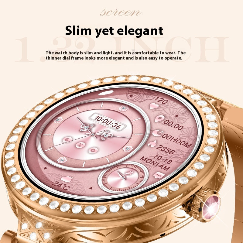 Smartwatch HW16 MINI für Damen – Bild 16 | LuxeStyle