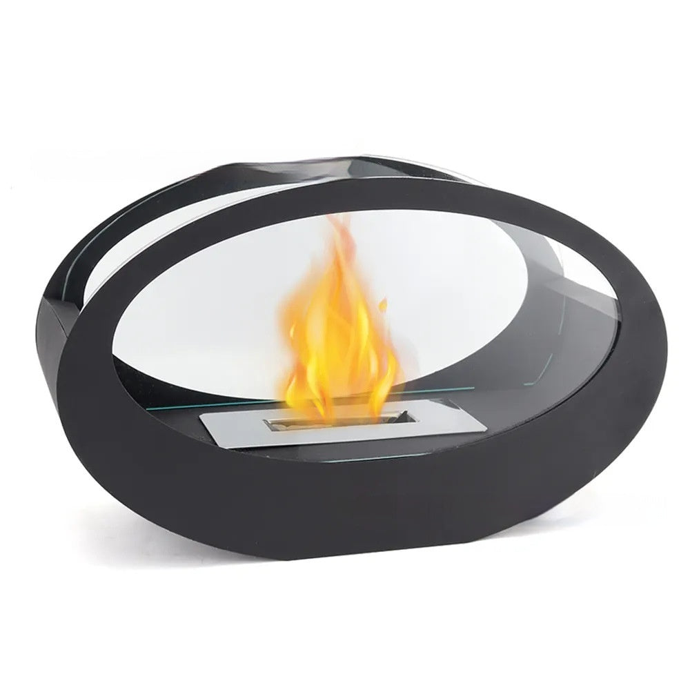Ovaler Tischkamin – Ethanol-Feuerstelle – Bild 5 | LuxeStyle