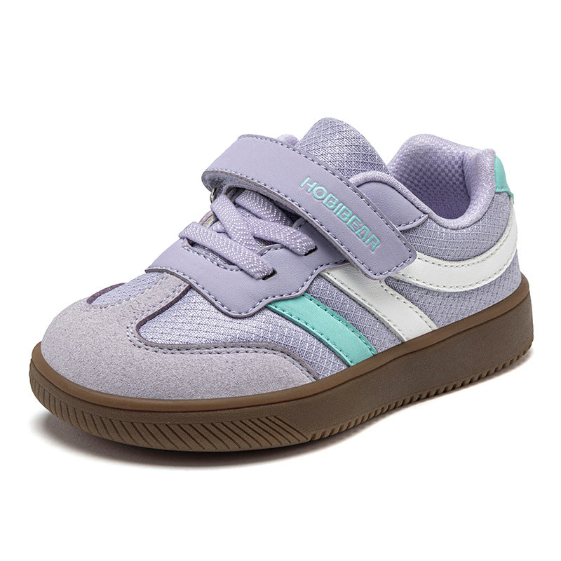 Kinder Retro-Sneaker mit Klettverschluss
