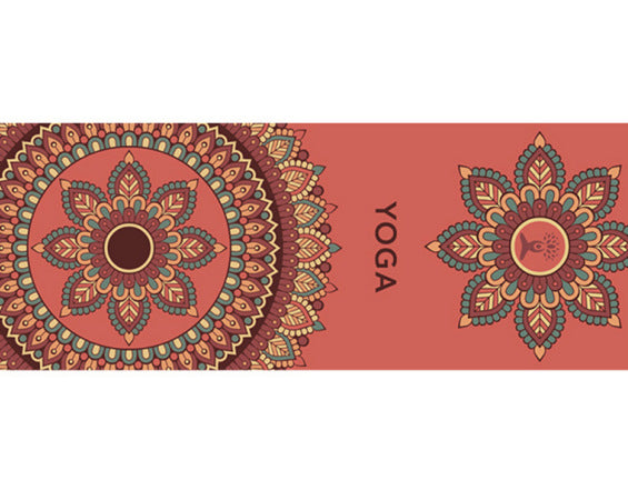 Rutschfeste Yoga-Matte mit Print – Bild 6 | LuxeStyle