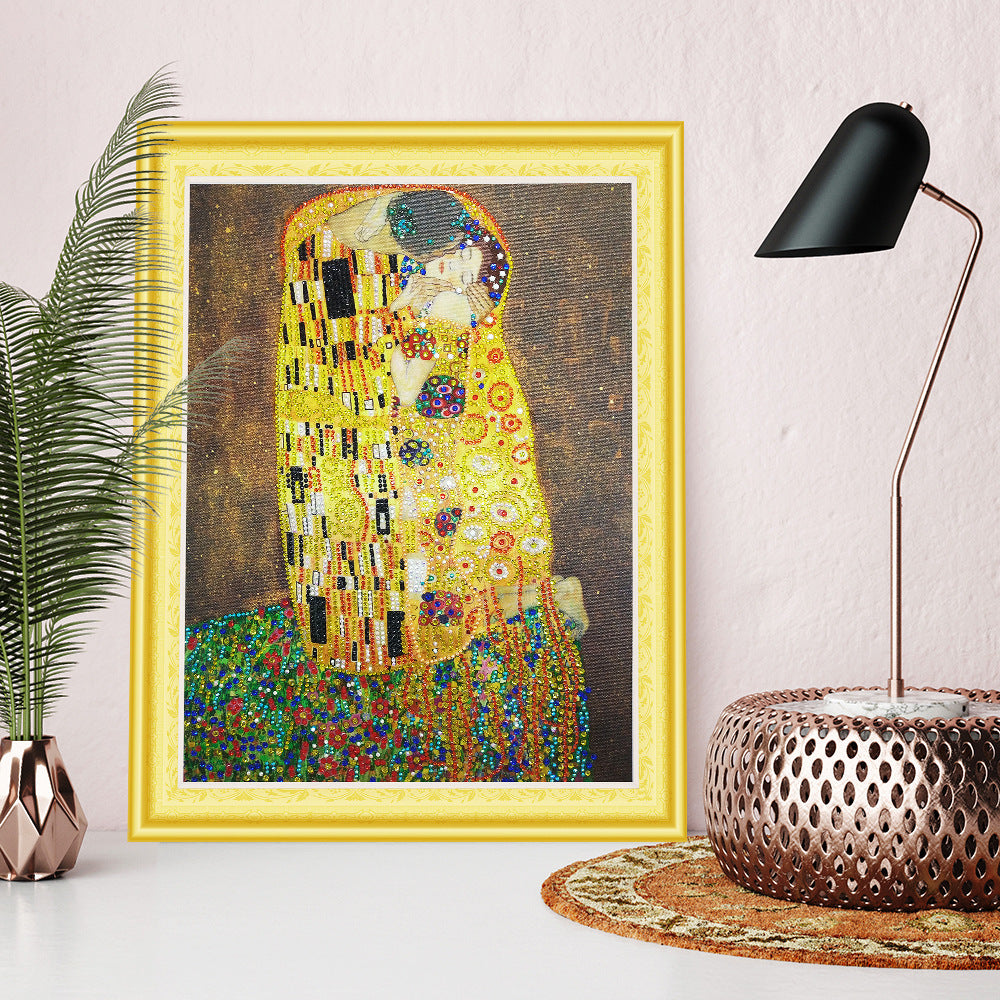 Diamond Painting «Der Kuss» von Gustav Klimt – Bild 3 | LuxeStyle