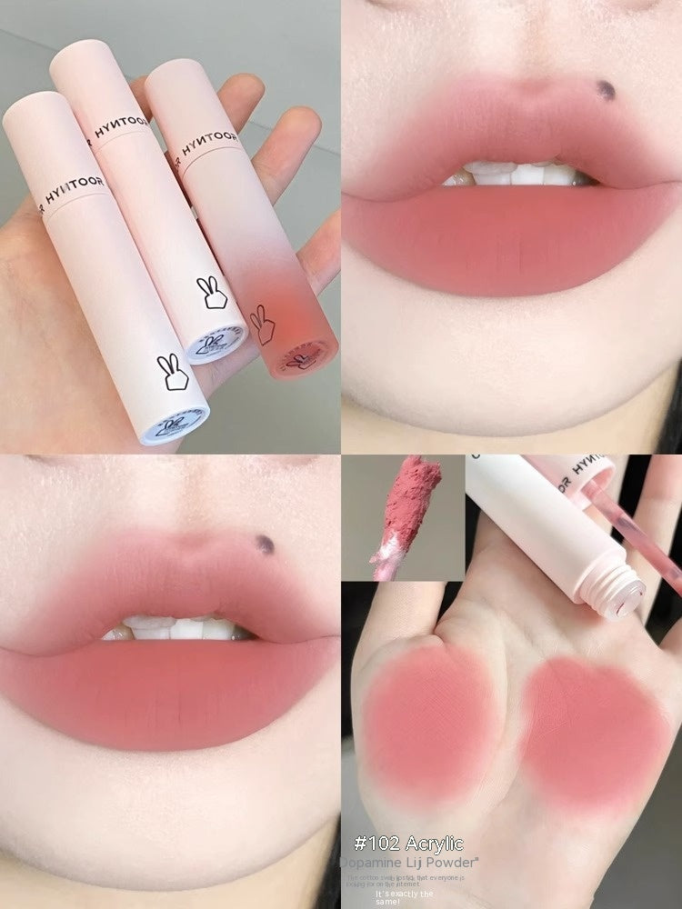 Lip Mud Macaron Reverse Lip Mud Air Milk Mist Lip Lacquer 101-guter – Bild 7 | LuxeStyle
