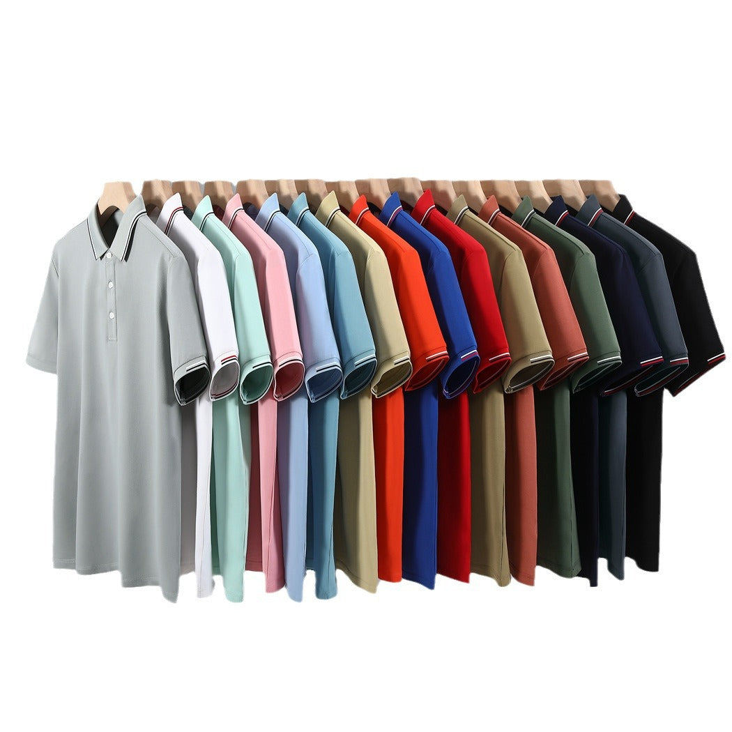 Polo-Shirt aus gewaschener Baumwolle – Bild 13 | LuxeStyle