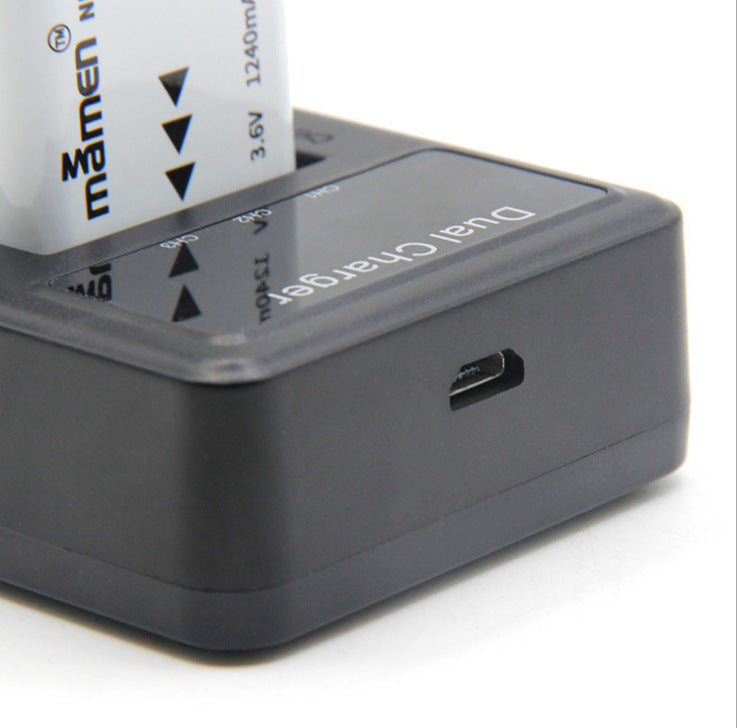 USB-Ladegerät für Digitalkamera-Akkus