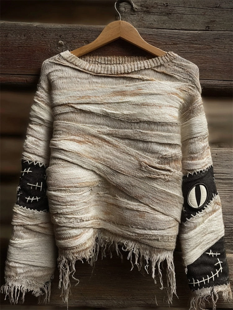 Casual Oversized Top mit 3D-Effekt