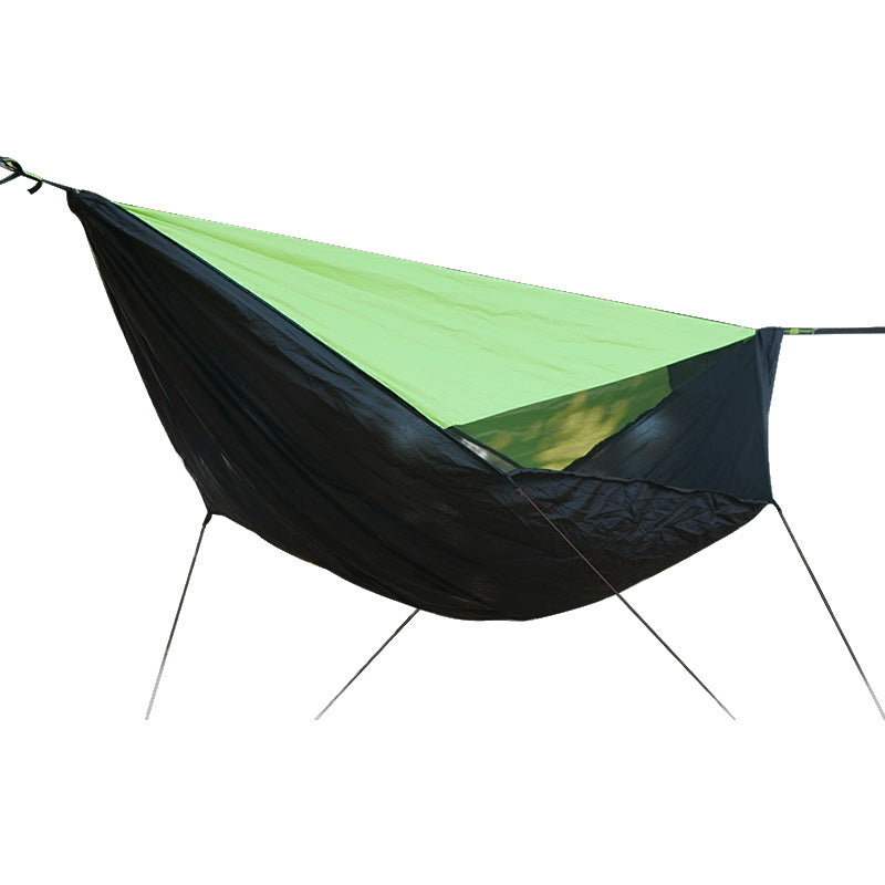 Outdoor-Hängematte mit Sonnenschutz