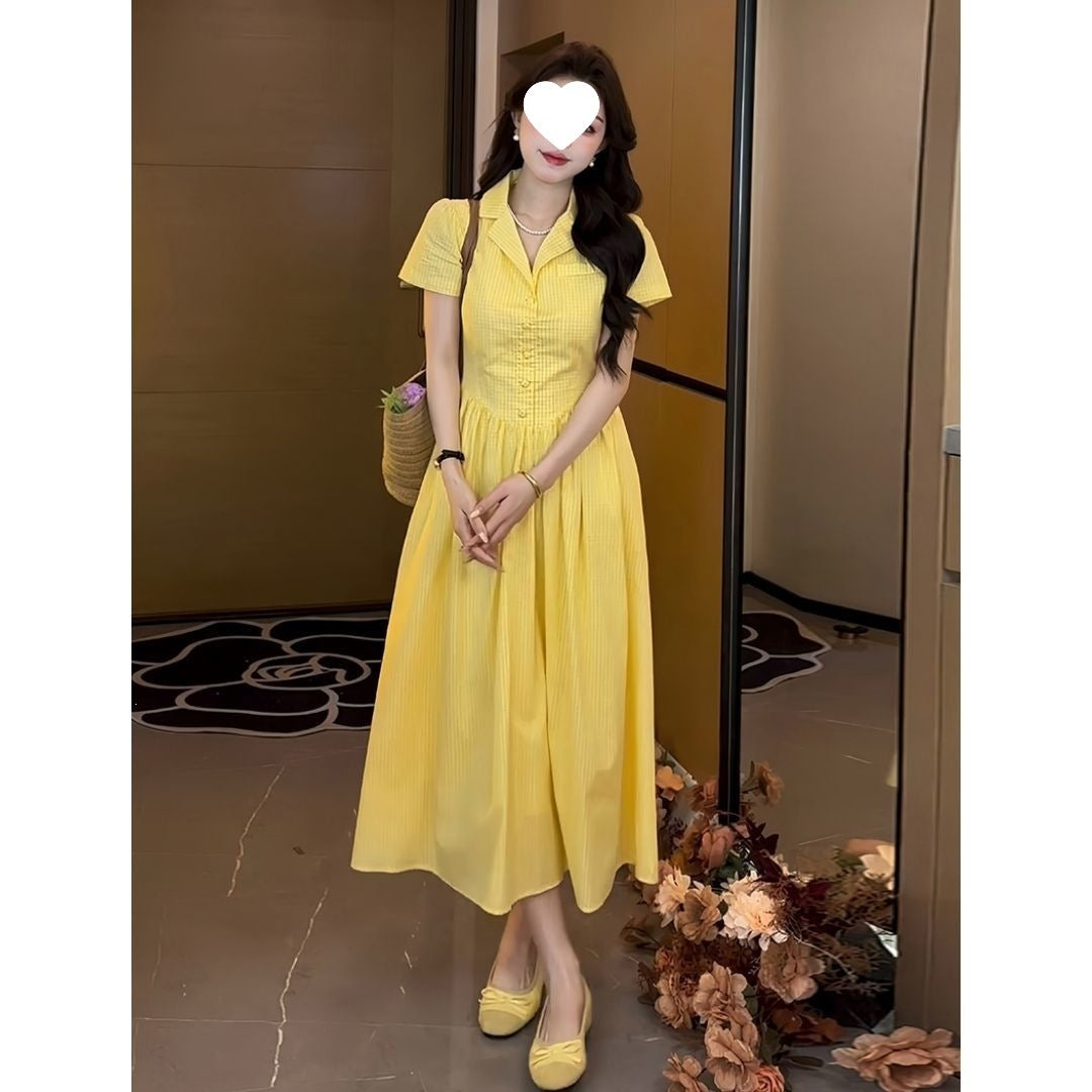 A-Linien Strickkleid mit Kapuze