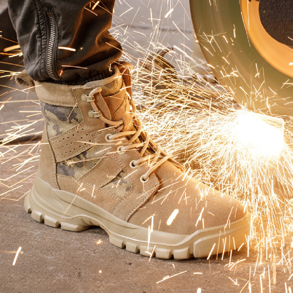 Stahlkappe Kampfstiefel
