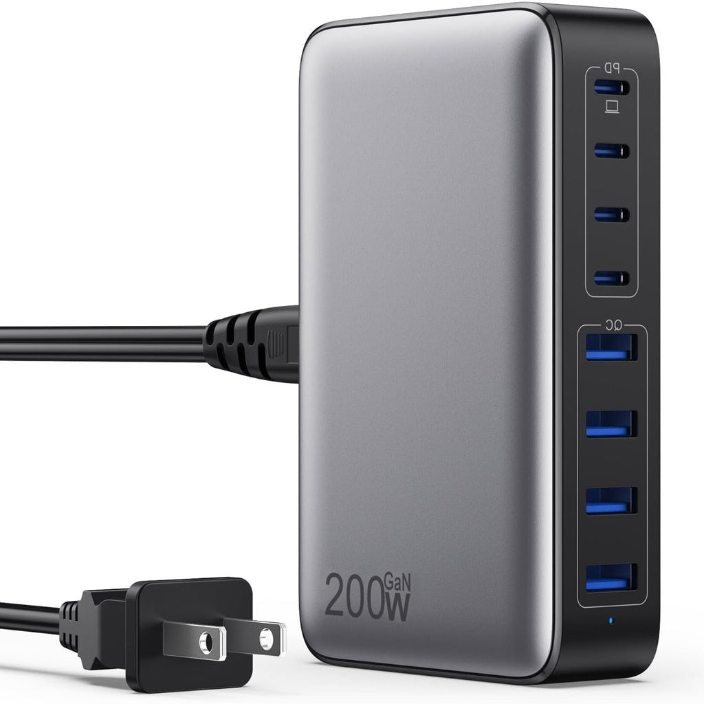 200W GaN Ladegerät für Mobilgeräte & Laptops