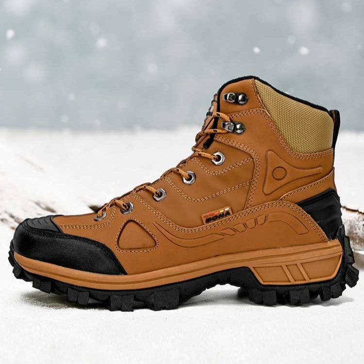 Wärmende Winterstiefel für Herren