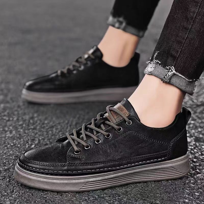 Leder-Schnürschuh Casual – Bild 5 | LuxeStyle