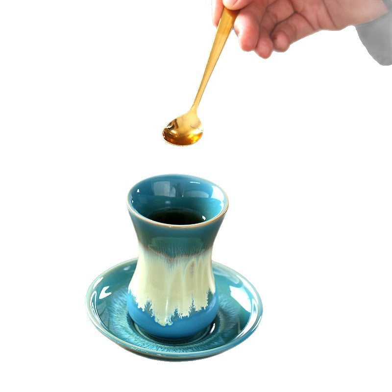 Keramiktasse mit schmalem Henkel – Bild 10 | LuxeStyle