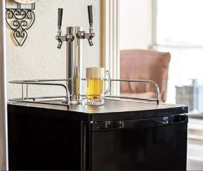 Wasserturm für Wein – Edelstahl-Set – Bild 5 | LuxeStyle