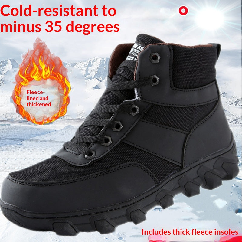 Herren Outdoor Winterstiefel mit Fleecefutter