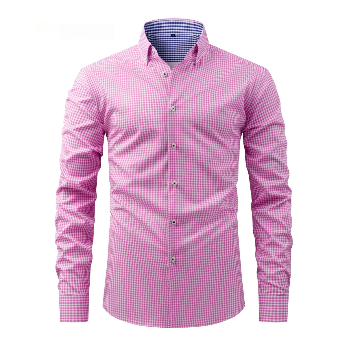 Herren Langarmhemd mit Stretch und Digitaldruck – Bild 9 | LuxeStyle