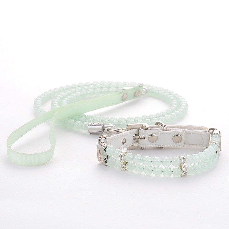 Halsband mit Leuchtperlen für Hunde – Bild 4 | LuxeStyle