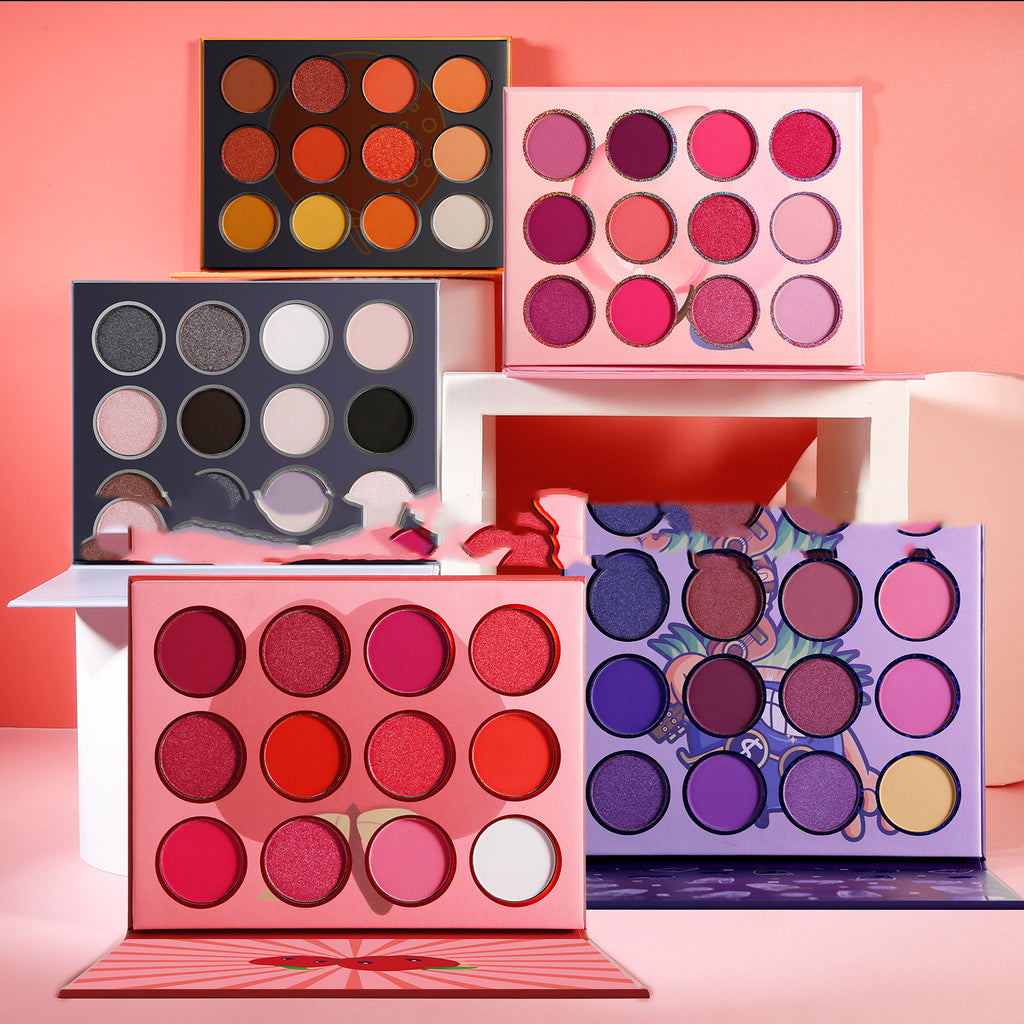 Augenlidschatten-Palette Fruit Series, 12 Farben – Bild 7 | LuxeStyle