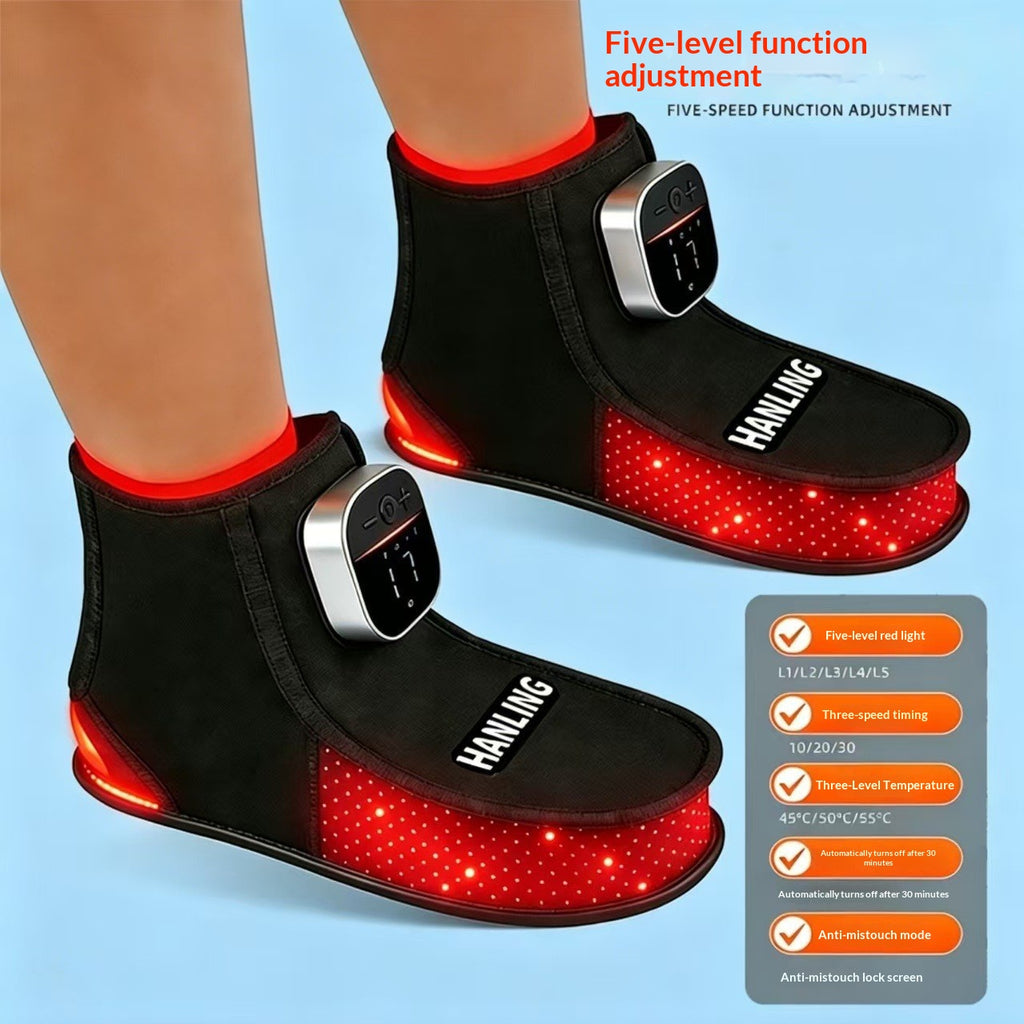 Rotlichttherapie-Schuhe mit Infrarot für Knöchel