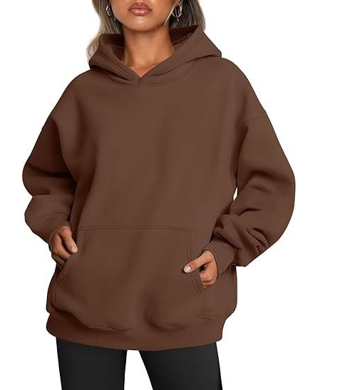 Damen Hoodie – Einfarbig, locker & lässig