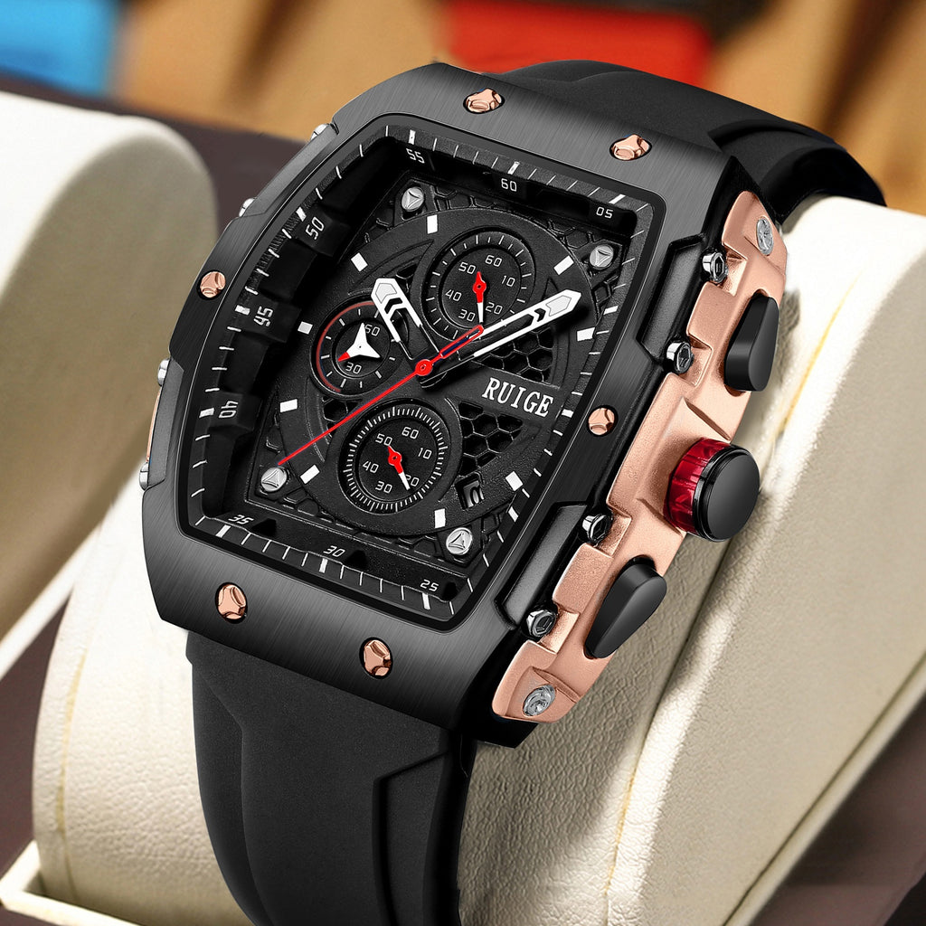 RuiGe Herren-Armbanduhr im Outdoor-Stil