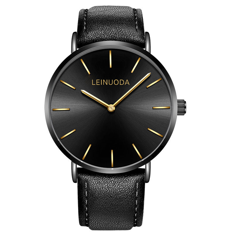 Einfaches Herrenarmbanduhr