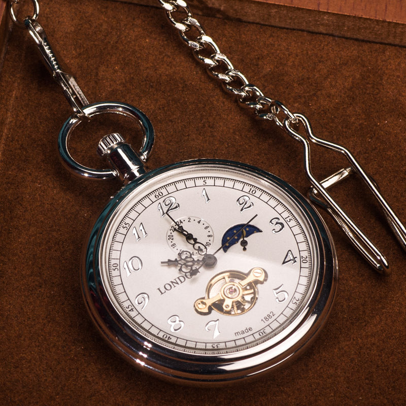 Mechanische Taschenuhr «Sternenhimmel»
