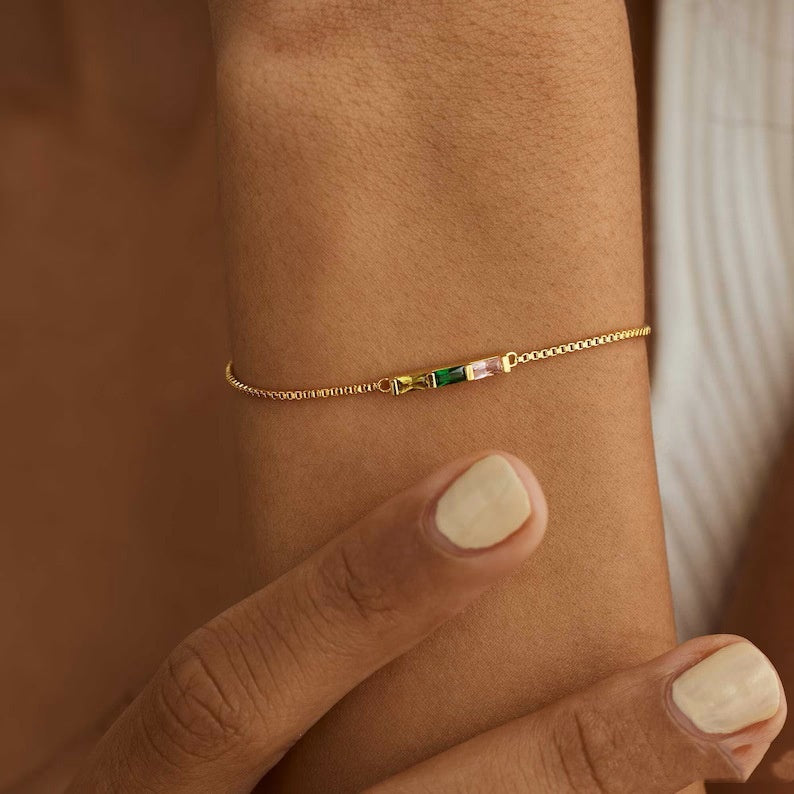 Kristall Armband – Minimalistischer Chic – Bild 3 | LuxeStyle