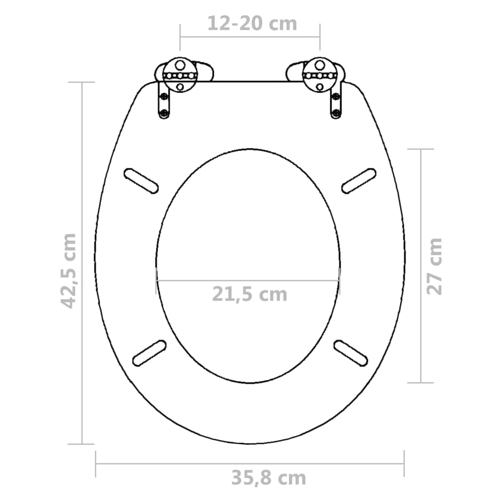 WC-Sitz mit Absenkautomatik