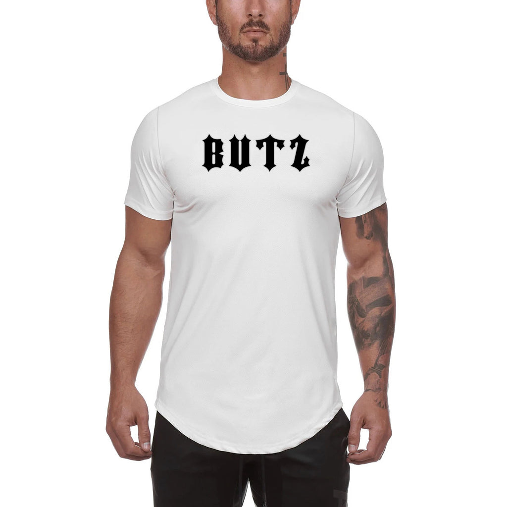 Fitness-Shirt aus Baumwoll-Mix