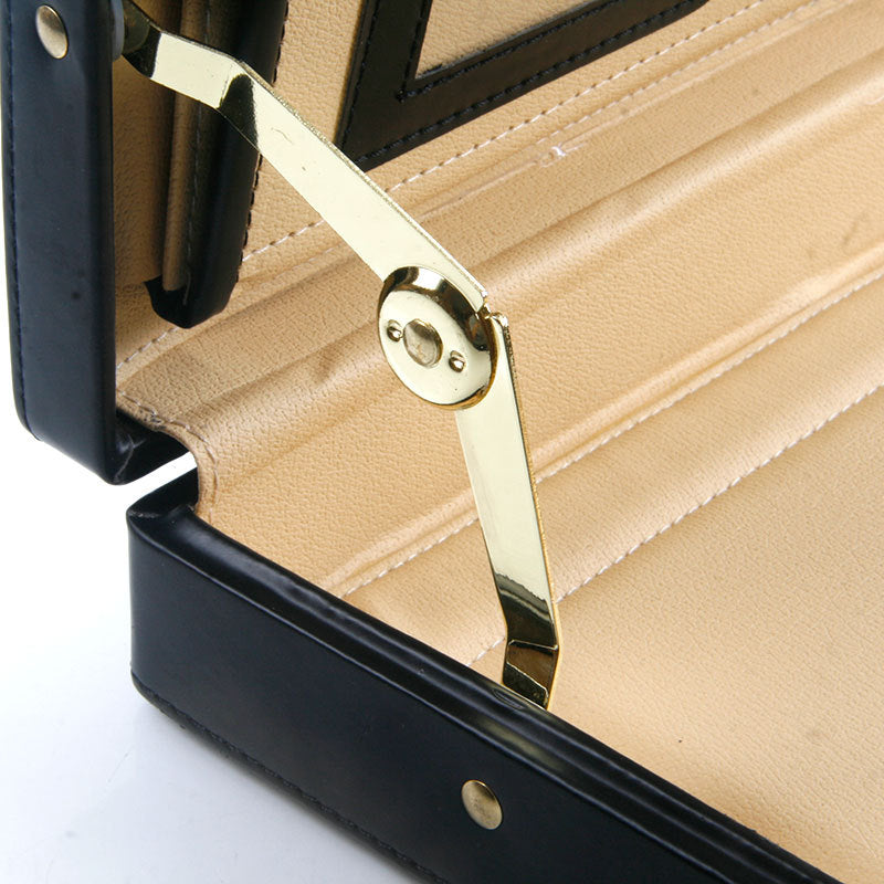 Leder Aktenkoffer mit Zahlenschloss – Bild 4 | LuxeStyle
