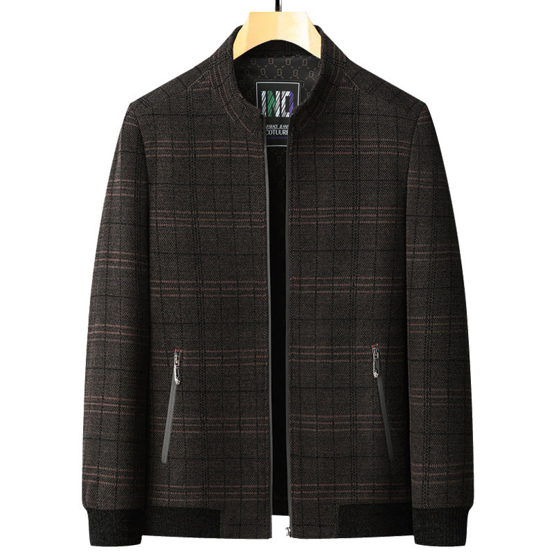 Freizeitjacke mit Stehkragen für Herren