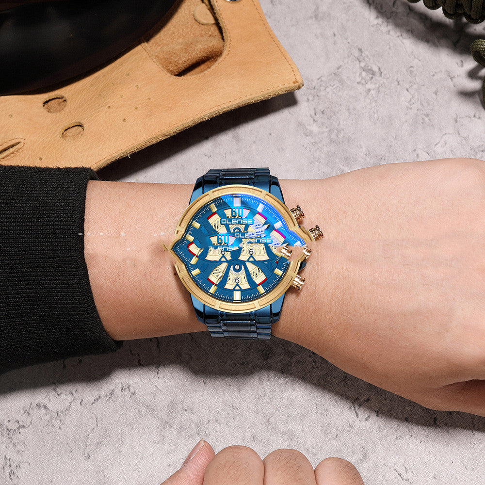 Herren Quarzuhr Multifunktion Analog | LuxeStyle