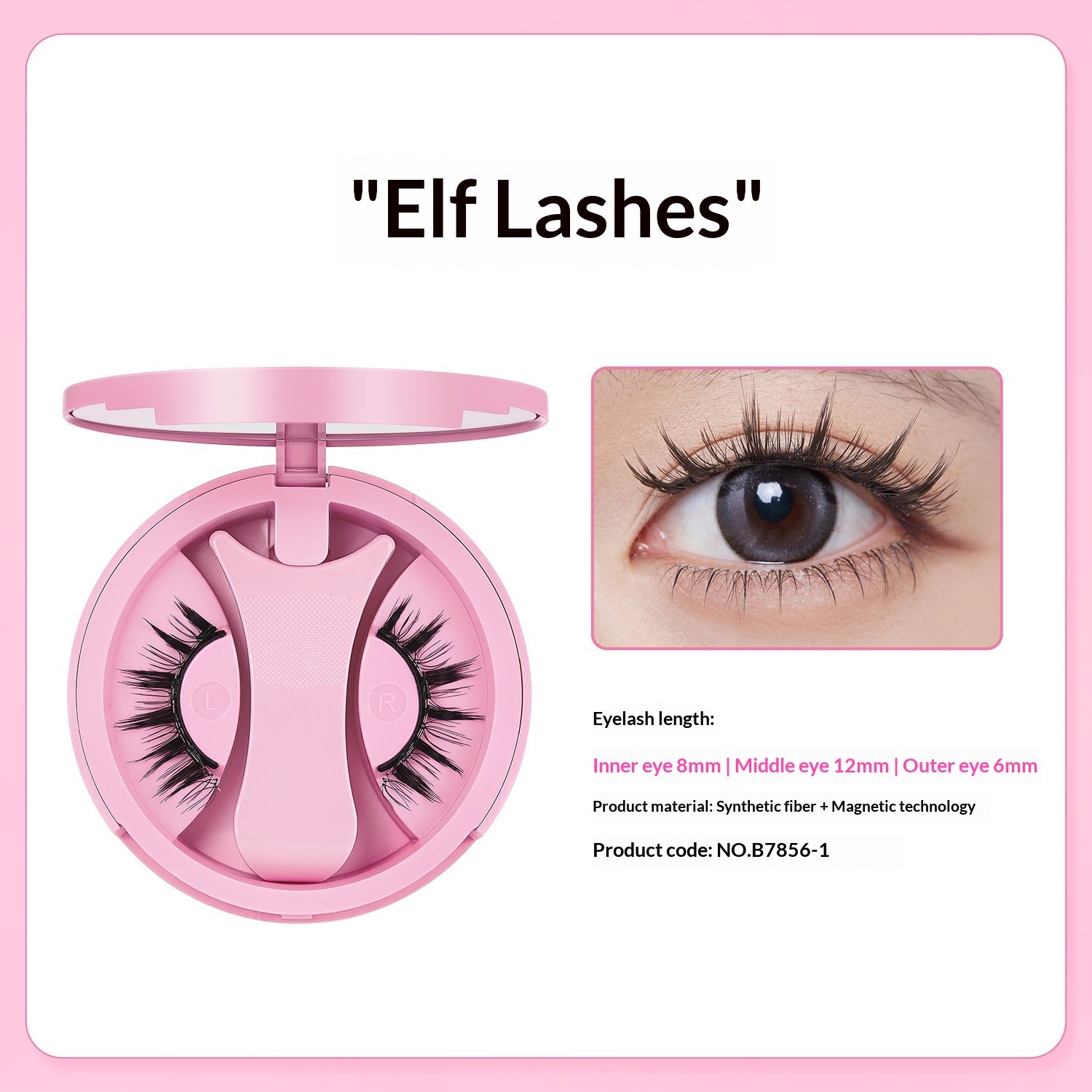 Magnetische falsche Wimpern