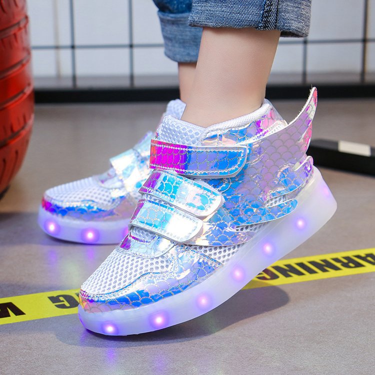Glitzer-Sneaker für Kinder – Bild 2 | LuxeStyle