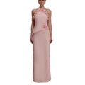 Chiffon-Kleid mit Ruffles