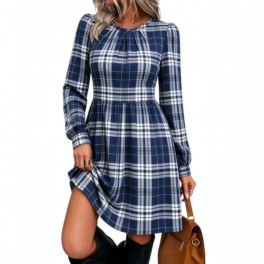 A-Linien-Kleid mit Patchwork – Bild 9 | LuxeStyle