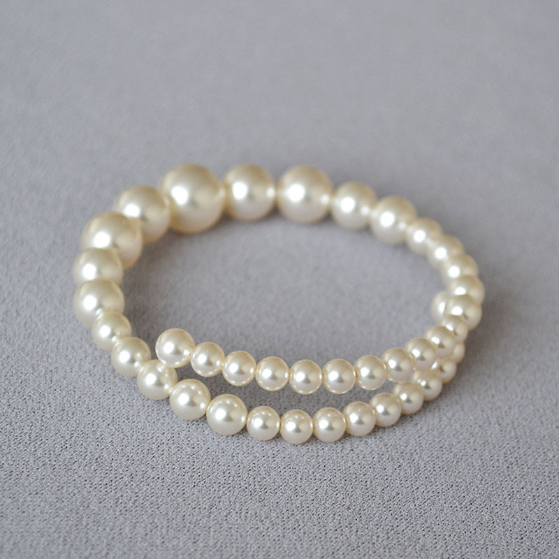 Perlen-Armband mit Farbverlauf