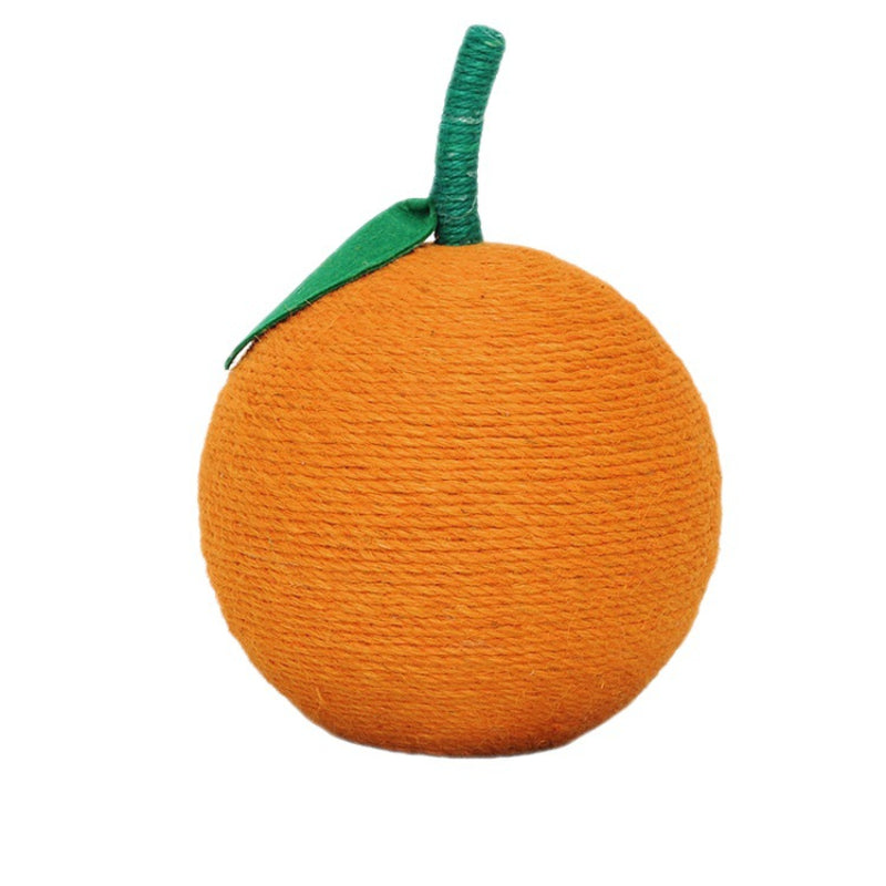 Orangen-Kirschen Katzenbaum mit Kratzstamm