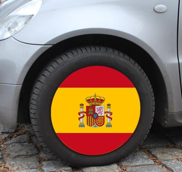 Radsocken fürs Auto Spanien