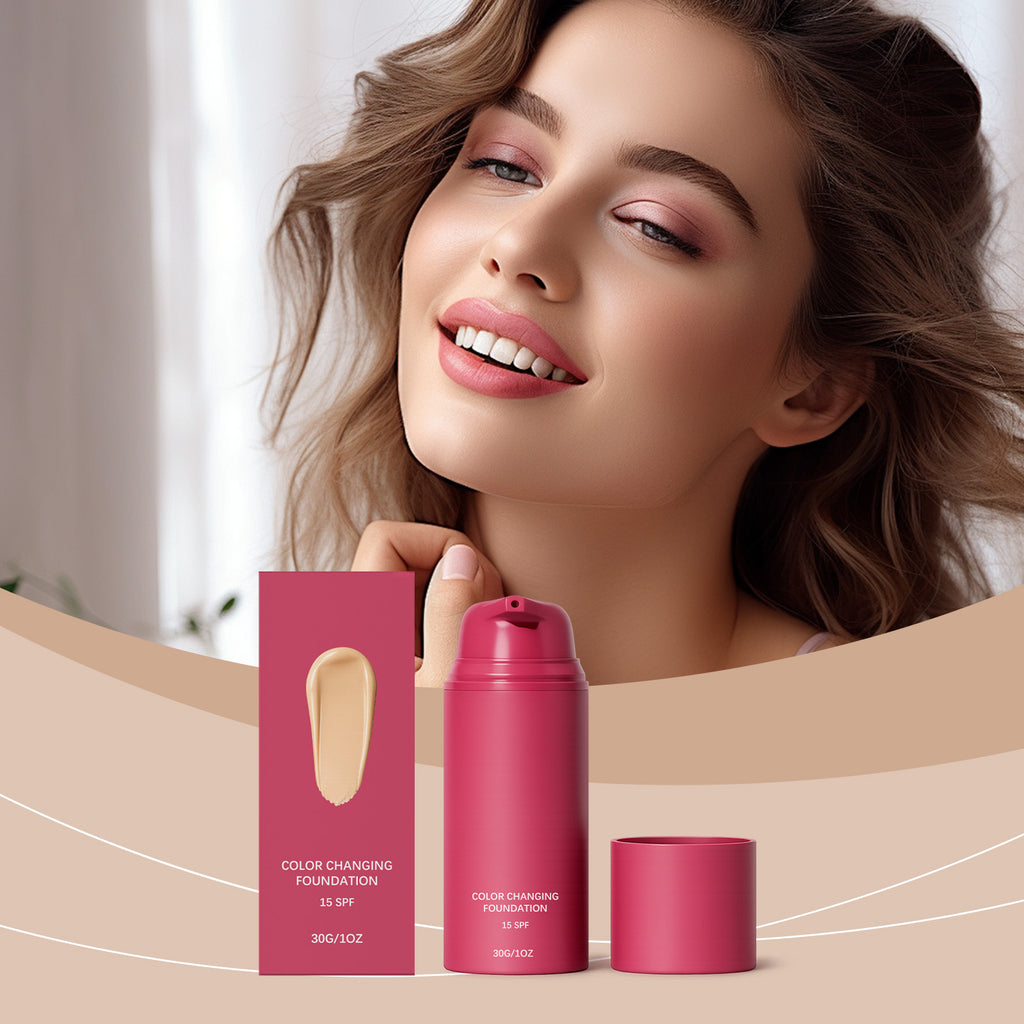 Thermo-reaktive Foundation, passt sich dem Hautton an
