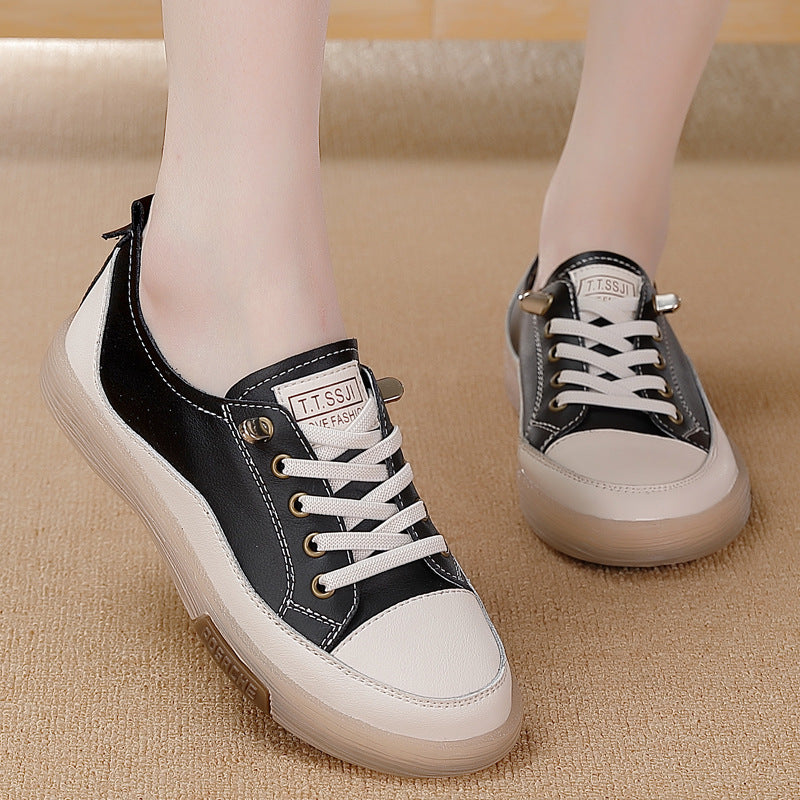 Slip-On Pumps mit flachem Absatz