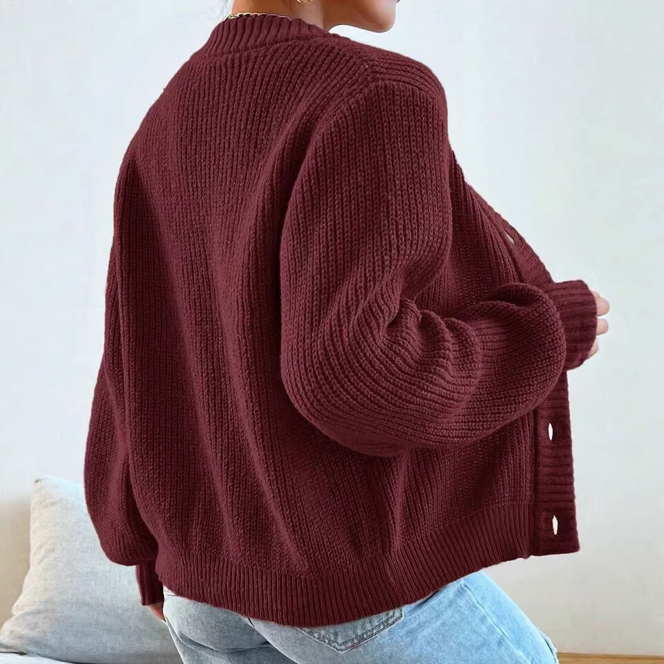 Strick-Cardigan für Herbst und Winter
