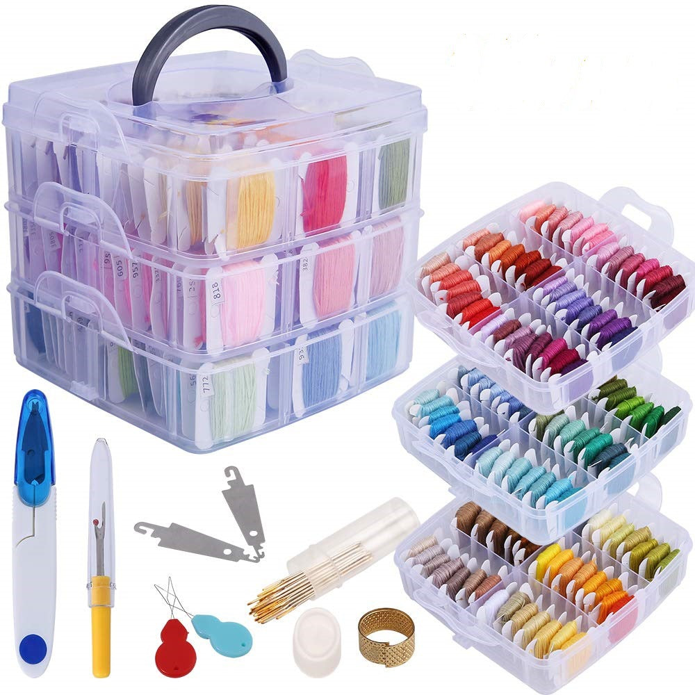 Nähgarn-Set mit 150 Farben und Zubehör
